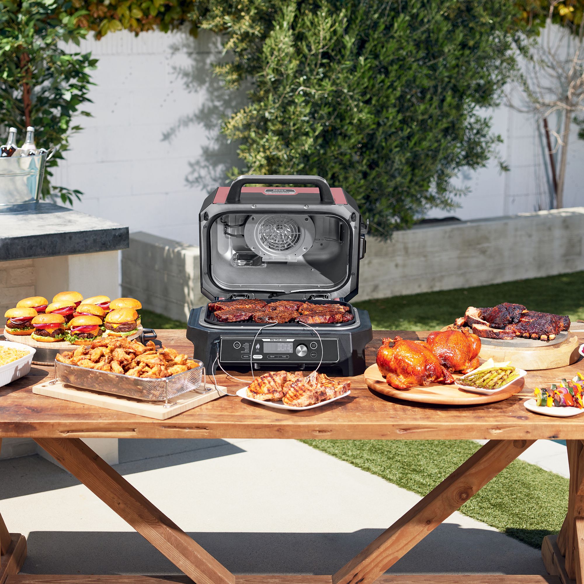 Ninja Pro Connect Premium XL Outdoor Grill and Smoker – Sansujyuku